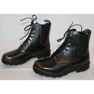 Blundstone Women's Lace Up Gore‎ Boots 2218 in Black Gold Brush
